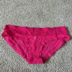 Victoria's Secret Fuchsia Lace Lingerie